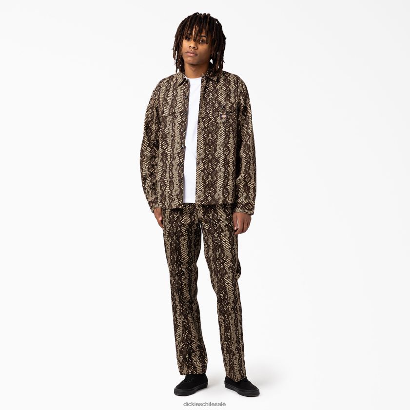 negro (negro) hombres camisa de manga larga camden Dickies vestir X4H0F853