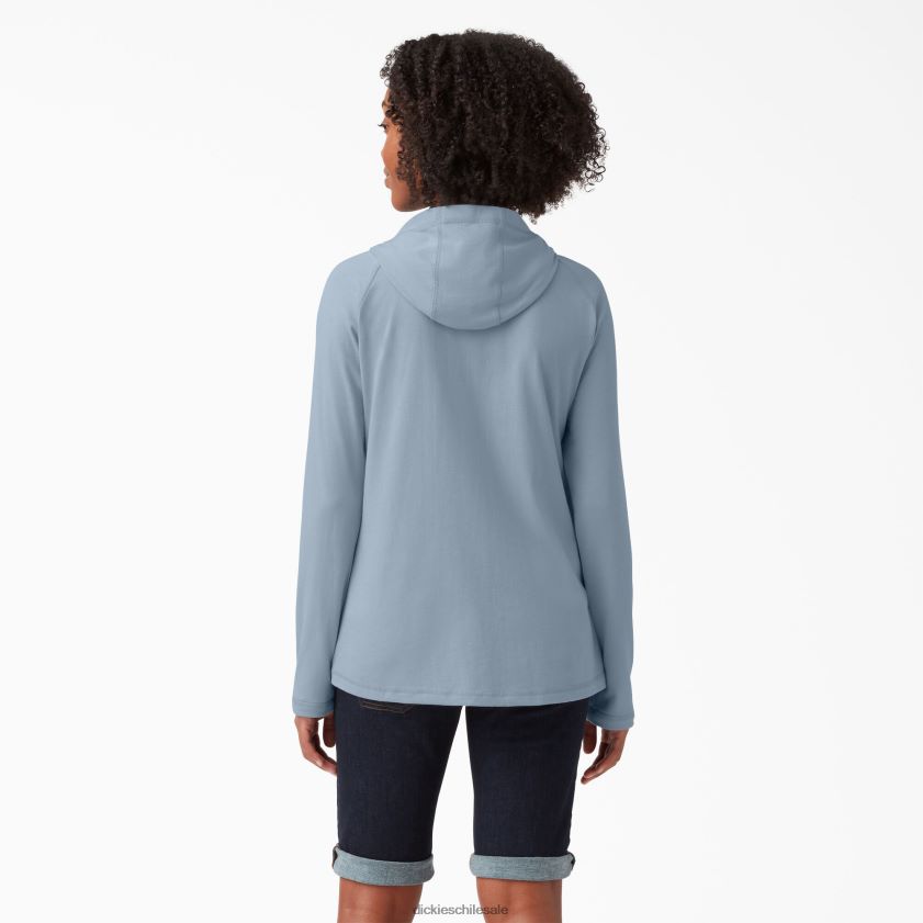 niebla azul (fe) mujer playera solar de rendimiento refrescante Dickies vestir X4H0F1663