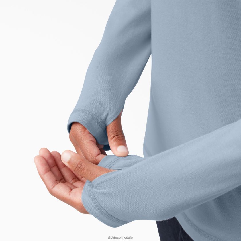 niebla azul (fe) mujer playera solar de rendimiento refrescante Dickies vestir X4H0F1663