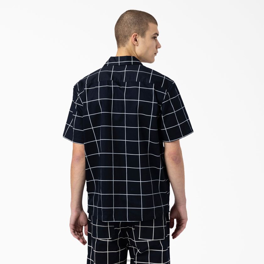 tinta azul marino (ik) hombres camiseta de manga corta cumbre de skate Dickies vestir X4H0F753