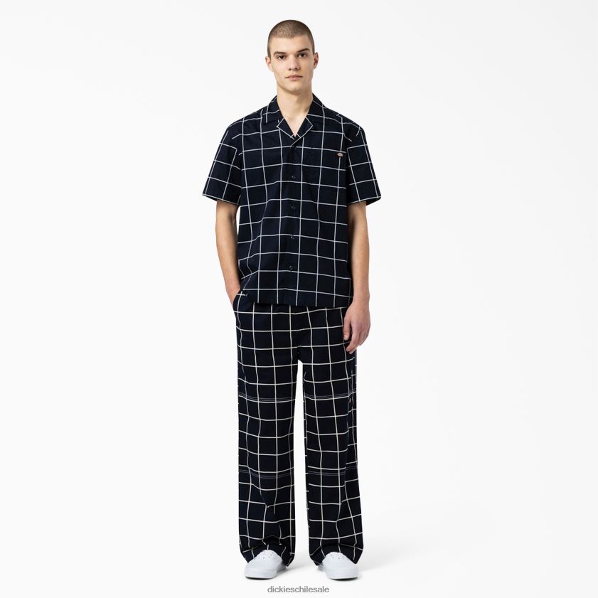 tinta azul marino (ik) hombres camiseta de manga corta cumbre de skate Dickies vestir X4H0F753