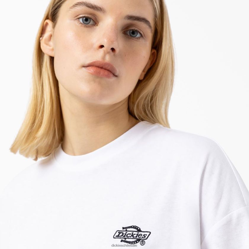 blanco (wh) mujer camiseta de manga larga Summerdale Dickies vestir X4H0F1991