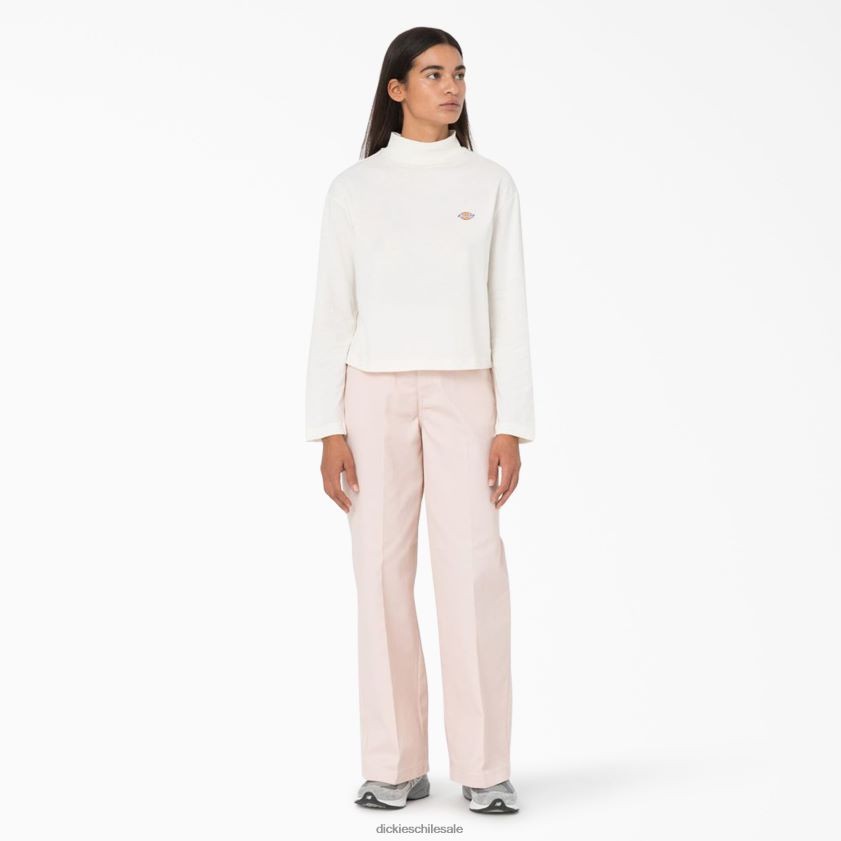 blanco (wh) mujer playera de manga larga con cuello alto Mapleton Dickies vestir X4H0F1987