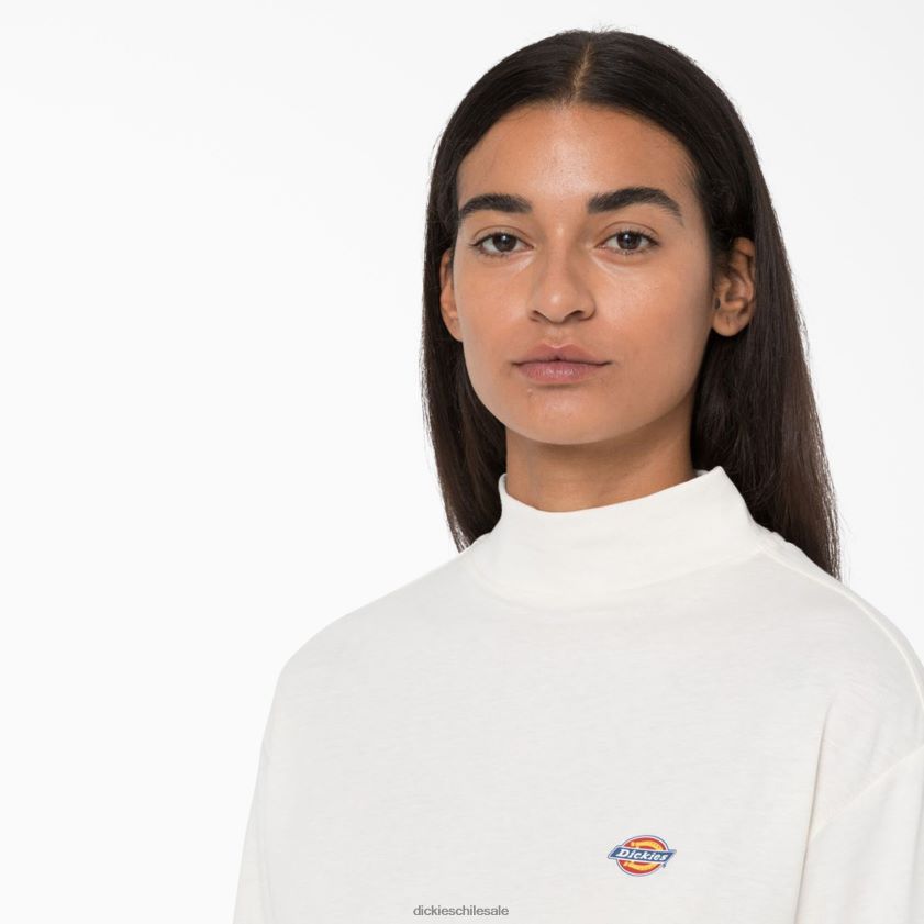 blanco (wh) mujer playera de manga larga con cuello alto Mapleton Dickies vestir X4H0F1987