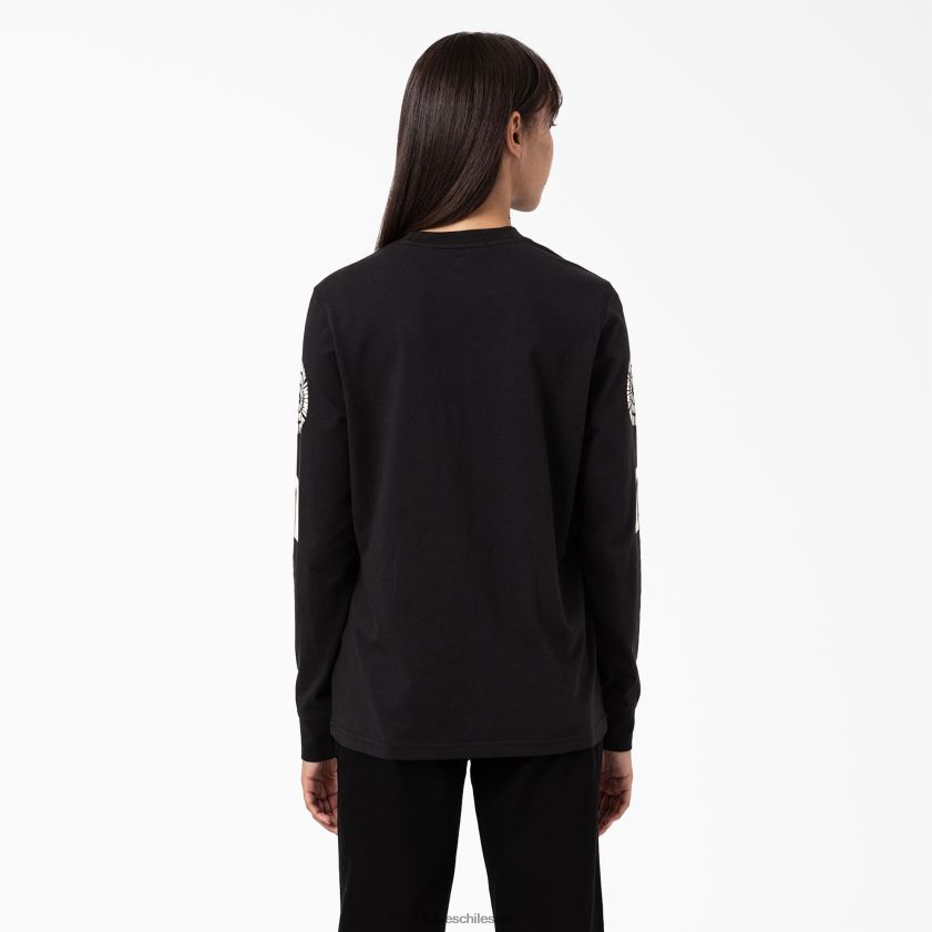 negro (kbk) mujer camiseta de manga larga falkville Dickies vestir X4H0F2164