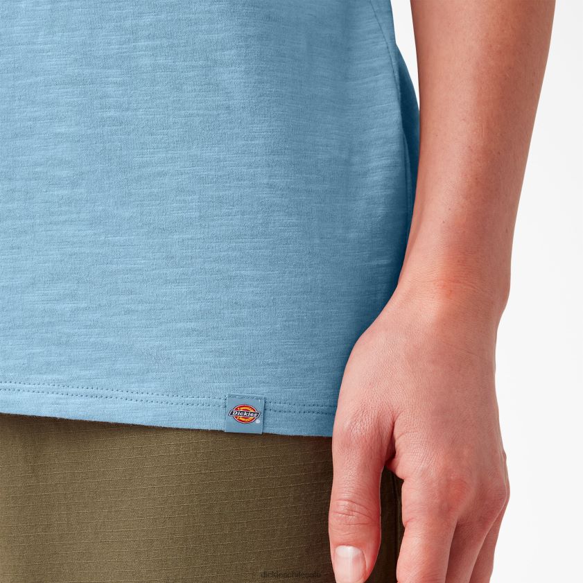 azul polvoriento (dl) mujer Camiseta sin mangas Dickies vestir X4H0F2025