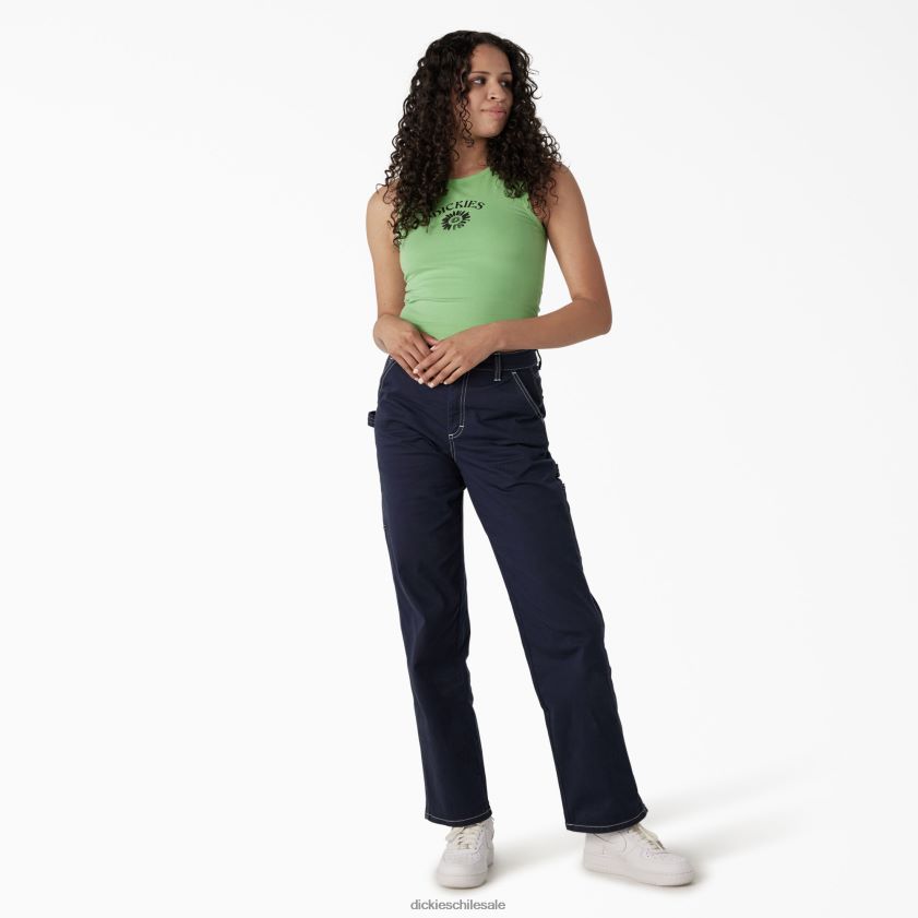 menta de manzana (ar2) mujer camiseta sin mangas corta con gráfico Dickies vestir X4H0F2111