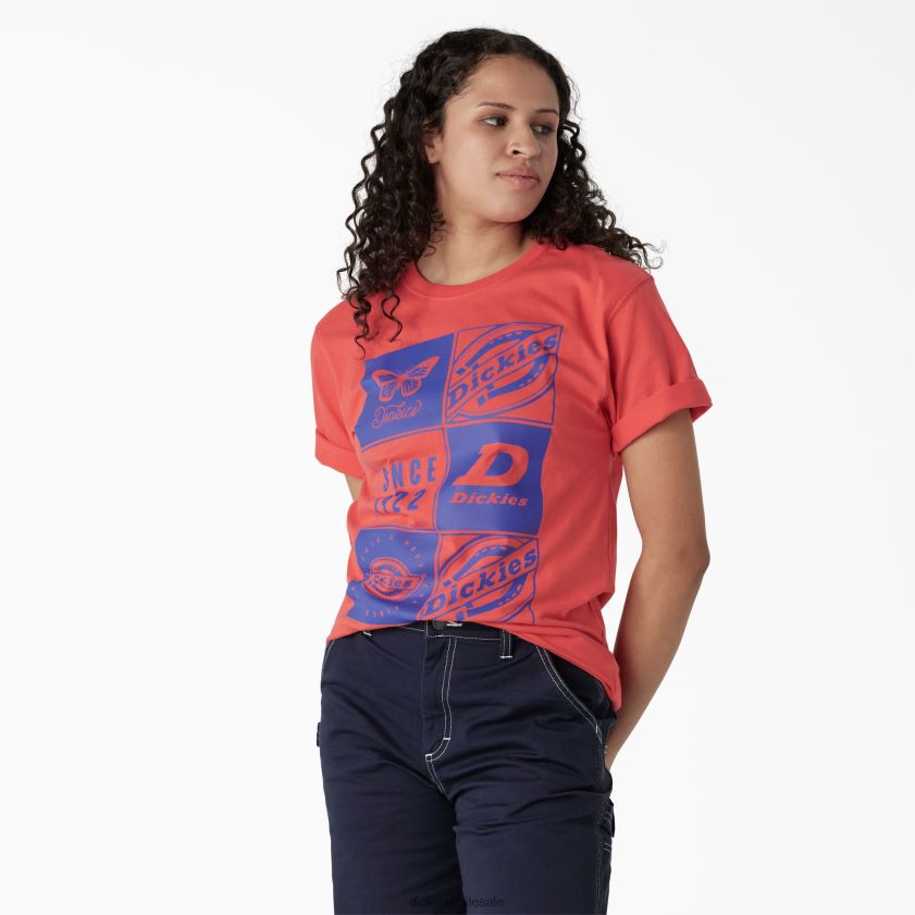agridulce (bw2) mujer playera con banda gráfica Dickies vestir X4H0F2210 agridulce (bw2) mujer playera con banda gráfica Dickies vestir X4H0F2210