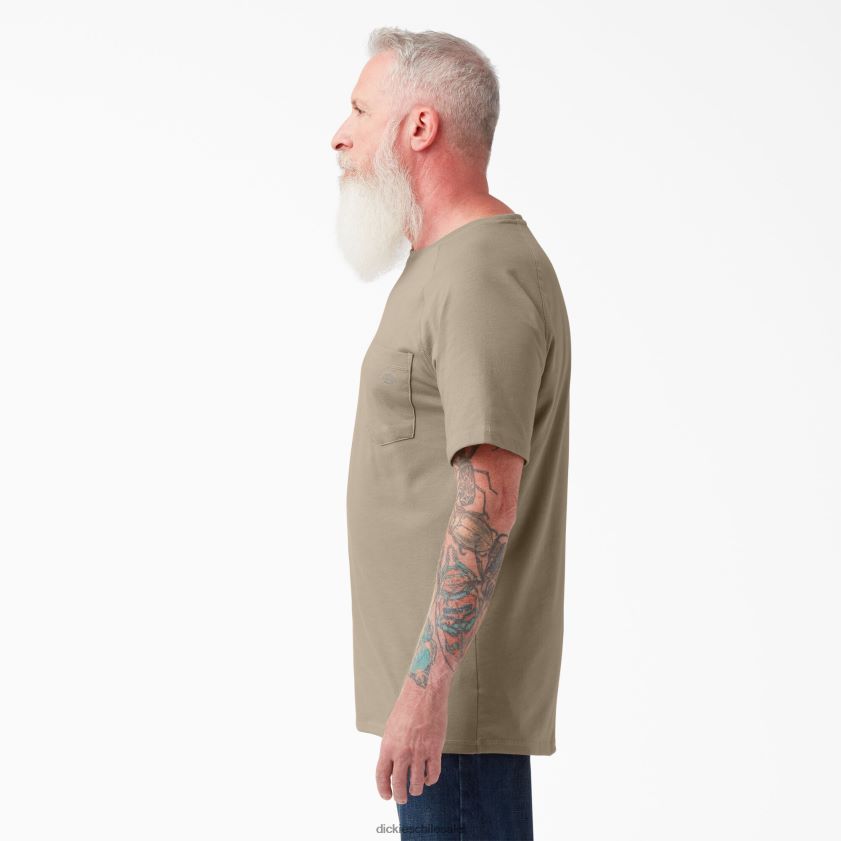 arena del desierto (ds) hombres camiseta refrescante de manga corta Dickies vestir X4H0F544