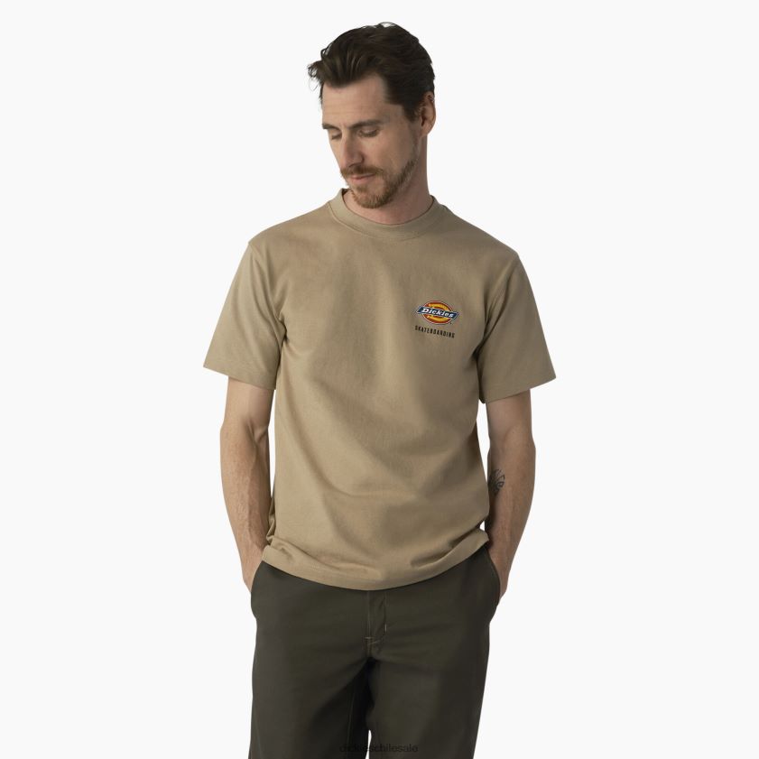 arena del desierto (ds) hombres playera de skateboarding regular fit con logo en el pecho Dickies vestir X4H0F859