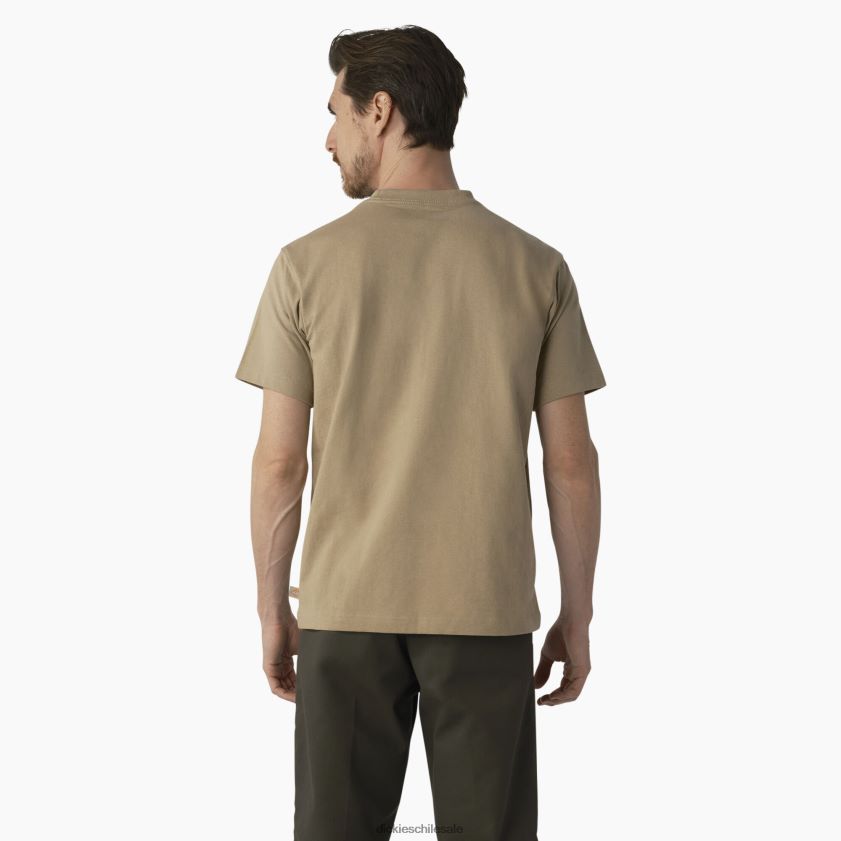 arena del desierto (ds) hombres playera de skateboarding regular fit con logo en el pecho Dickies vestir X4H0F859