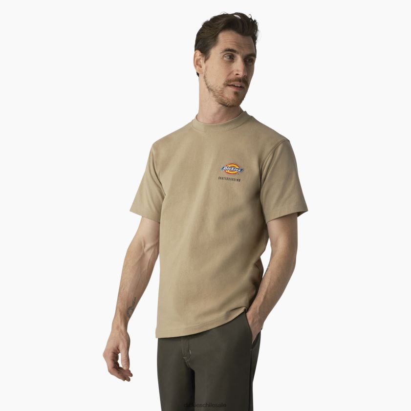 arena del desierto (ds) hombres playera de skateboarding regular fit con logo en el pecho Dickies vestir X4H0F859