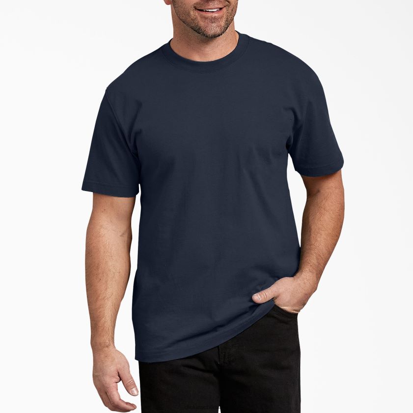 azul marino oscuro (dn) hombres camiseta de manga corta Dickies vestir X4H0F632