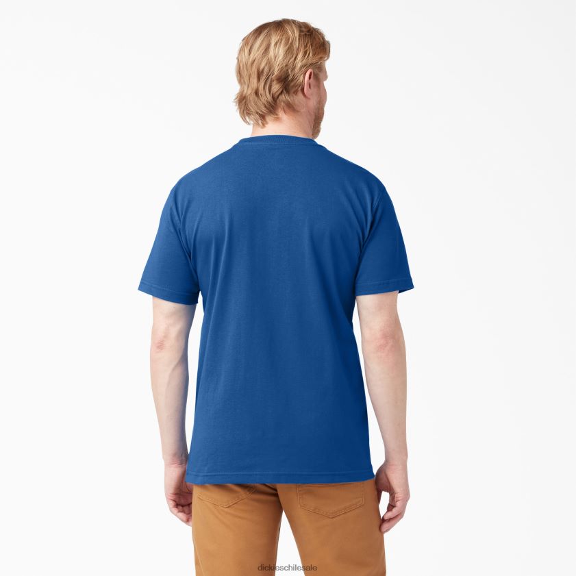 azul rey (rb) hombres camiseta de manga corta de peso pesado Dickies vestir X4H0F522