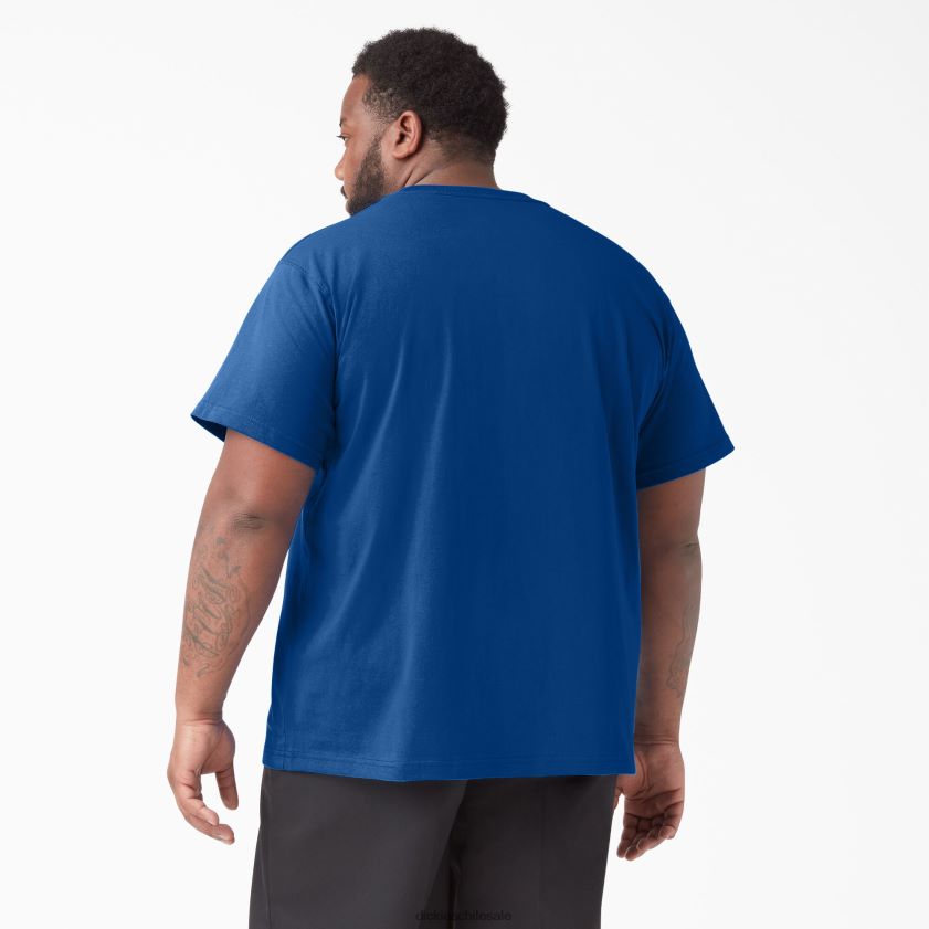 azul rey (rb) hombres camiseta de manga corta de peso pesado Dickies vestir X4H0F522