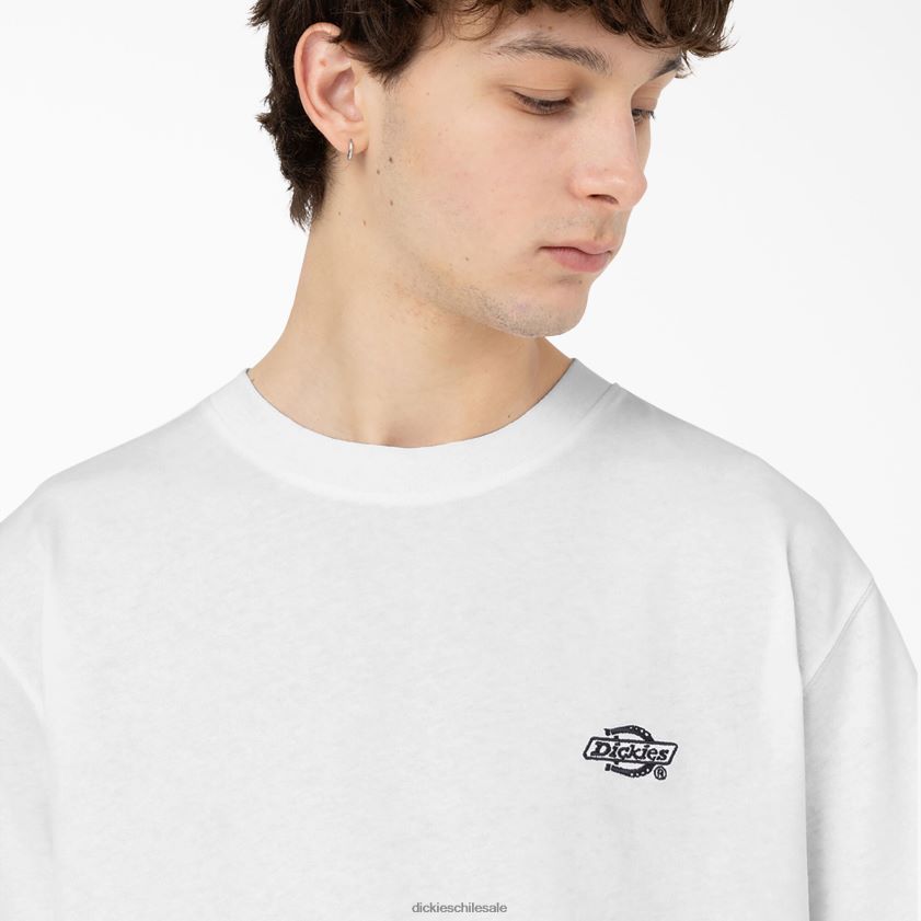 blanco (wh) hombres camiseta de manga corta Summerdale Dickies vestir X4H0F583