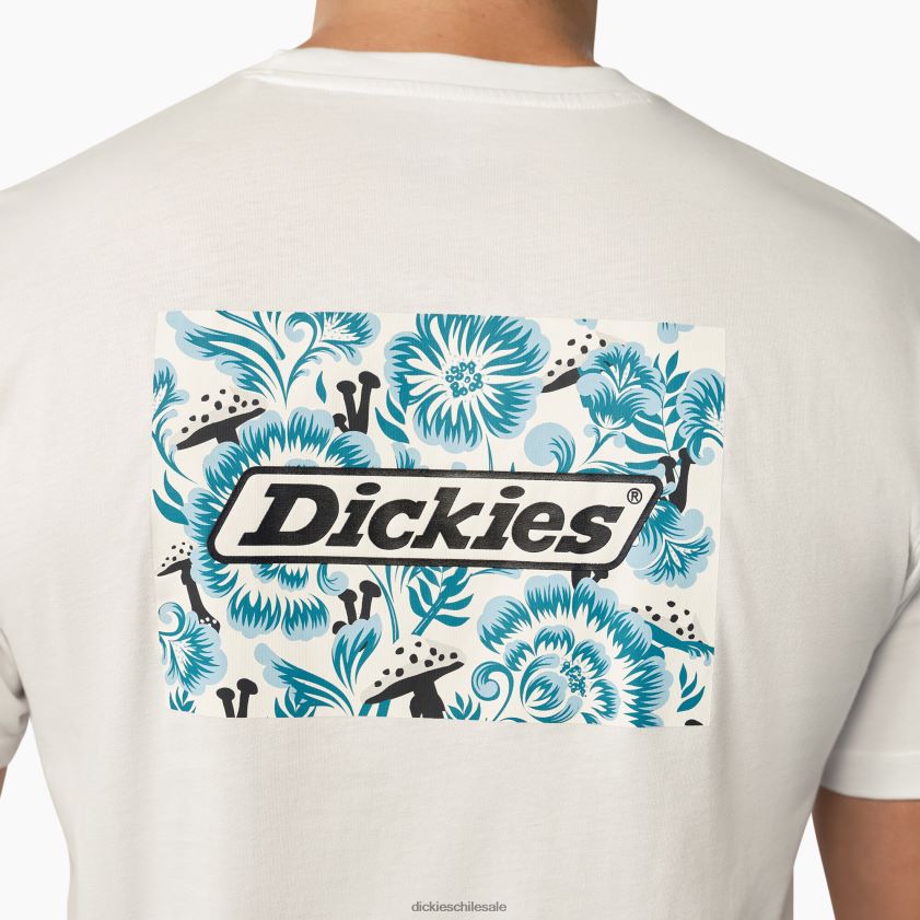 blanco (wh) hombres camiseta de manga corta roseburg Dickies vestir X4H0F584