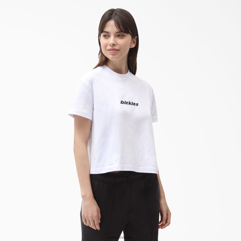 blanco (wh) mujer camiseta corta loretto Dickies vestir X4H0F2180