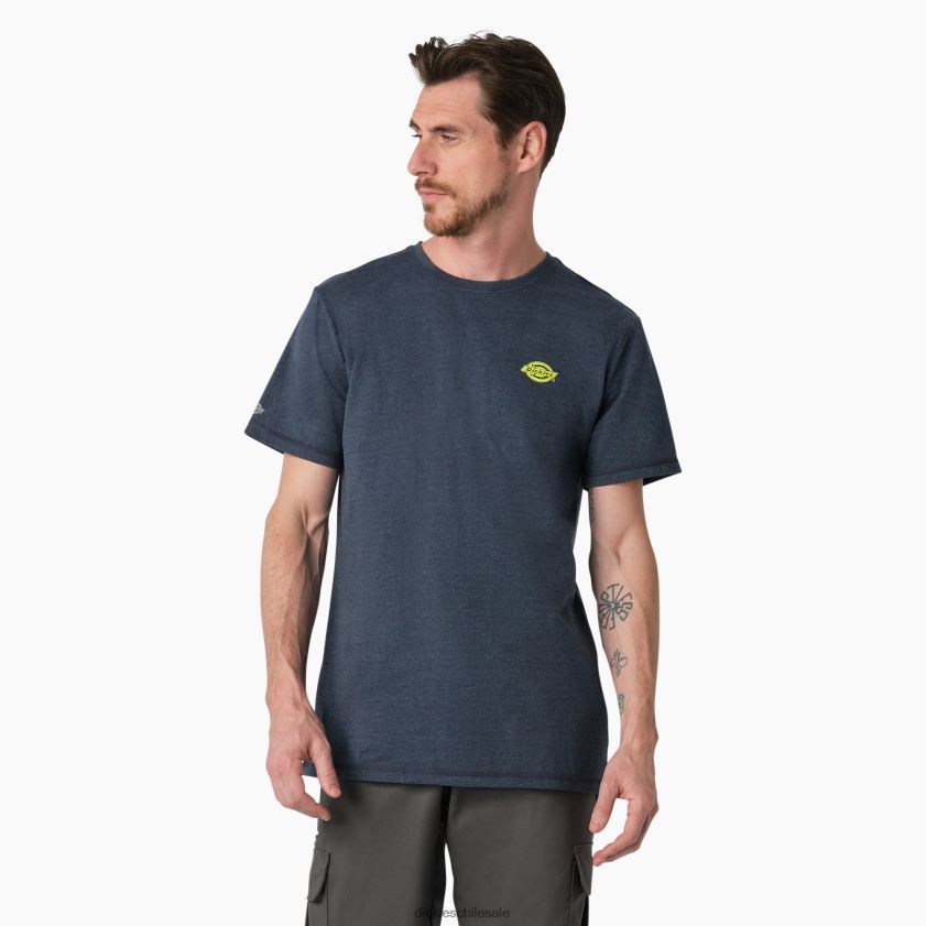 brezo azul marino oscuro (dnh) hombres camiseta gráfica rendimiento de enfriamiento Dickies vestir X4H0F901