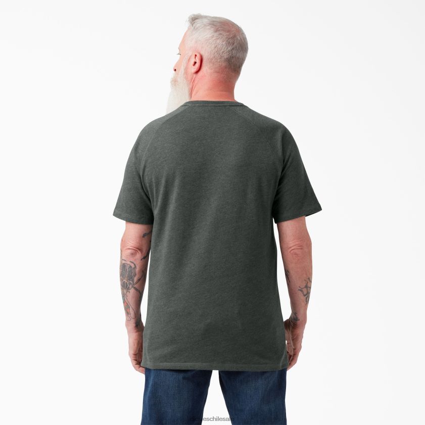 brezo verde cazador (hnh) hombres camiseta refrescante de manga corta Dickies vestir X4H0F547