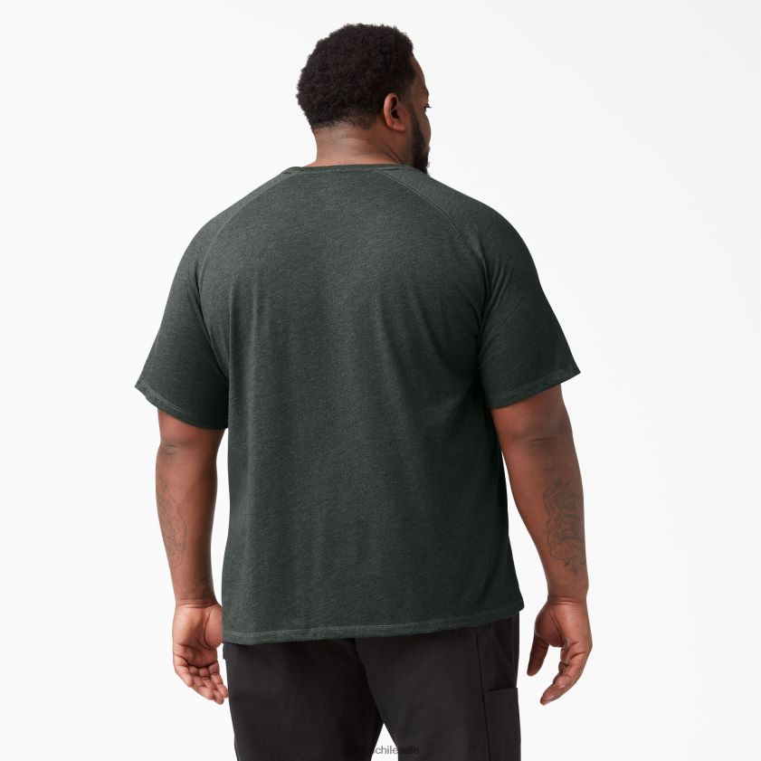 brezo verde cazador (hnh) hombres camiseta refrescante de manga corta Dickies vestir X4H0F547