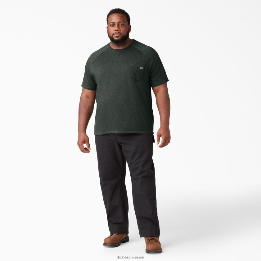 brezo verde cazador (hnh) hombres camiseta refrescante de manga corta Dickies vestir X4H0F547