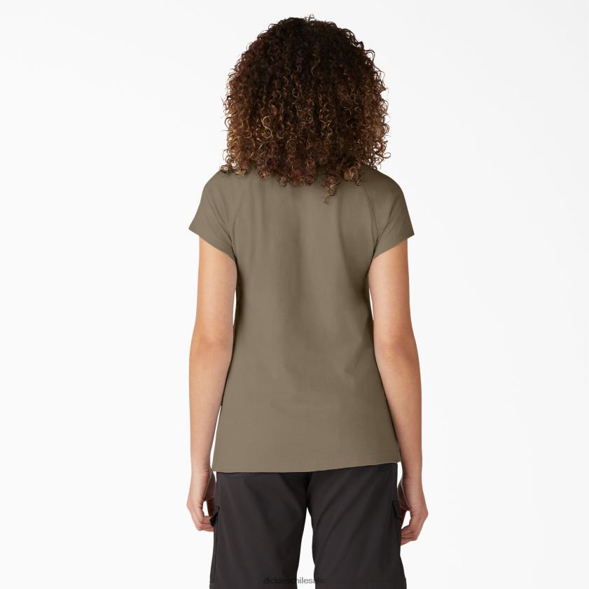 brezo verde militar (mld) mujer camiseta refrescante de manga corta Dickies vestir X4H0F1581