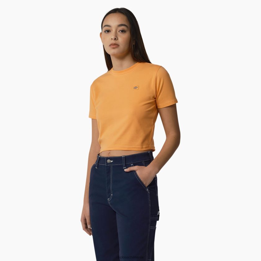 costura papaya/nube (ycs) mujer camiseta corta Maple Valley Dickies vestir X4H0F2011