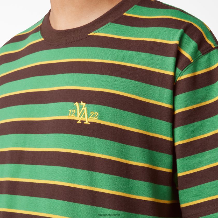 franja verde hoja (gsl) hombres camiseta vincent alvarez rayas Dickies vestir X4H0F955