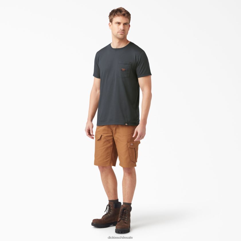 gris carbón (ch) hombres camiseta traeger ultimate grilling Dickies vestir X4H0F593