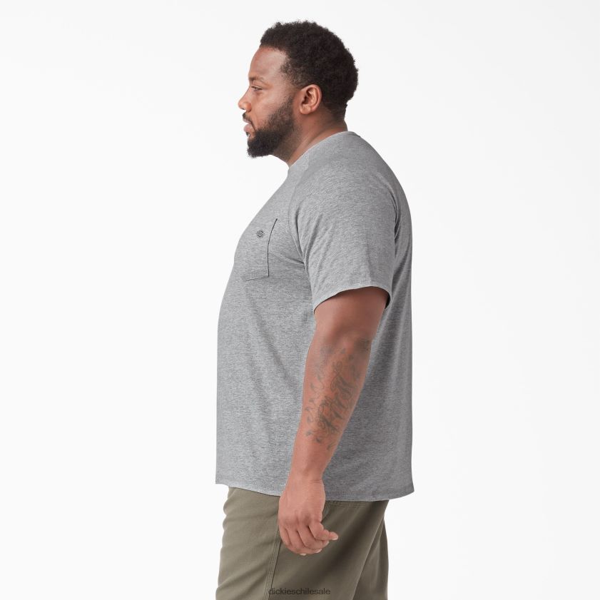gris jaspeado (hg) hombres camiseta refrescante de manga corta Dickies vestir X4H0F546