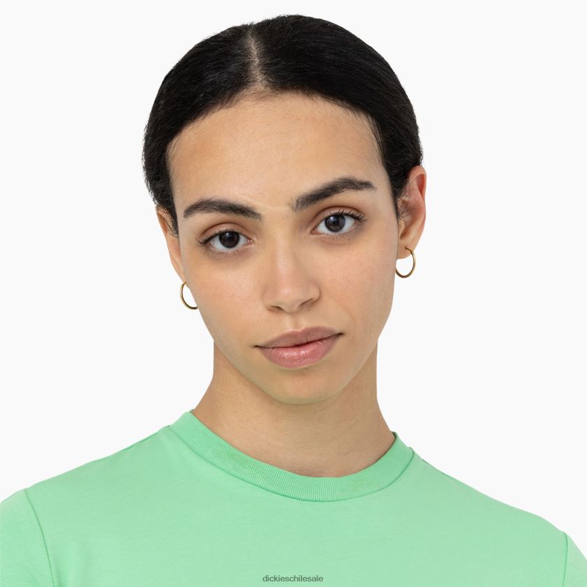 menta de manzana (ar2) mujer camiseta corta con logo Maple Valley Dickies vestir X4H0F2094