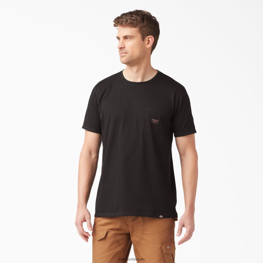 negro (kbk) hombres camiseta traeger ultimate grilling Dickies vestir X4H0F594