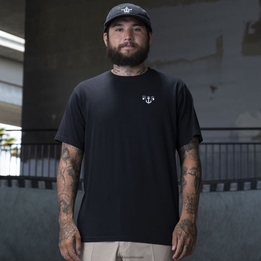 negro (kbk) hombres ronnie sandoval americana camiseta gráfica Dickies vestir X4H0F817