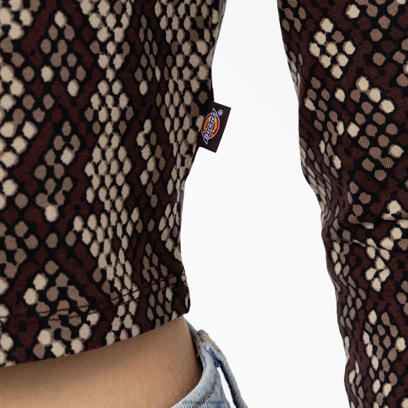 negro (kbk) mujer camiseta corta de manga larga camden Dickies vestir X4H0F2159