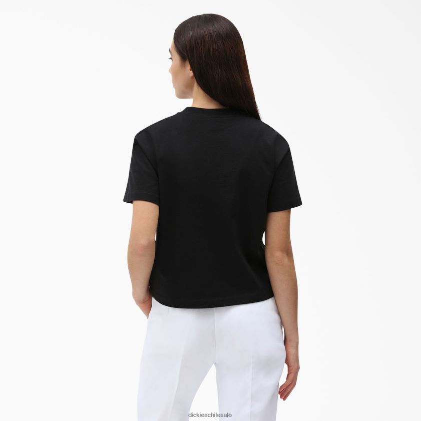 negro (kbk) mujer camiseta corta loretto Dickies vestir X4H0F2179