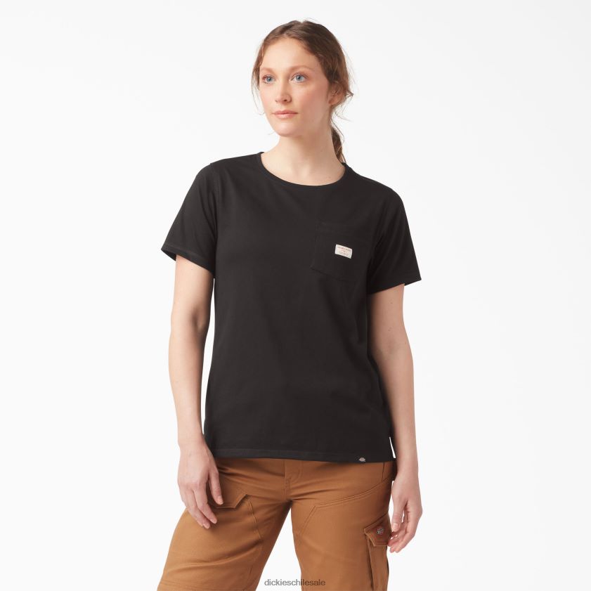 negro (kbk) mujer camiseta traeger ultimate grilling Dickies vestir X4H0F2176