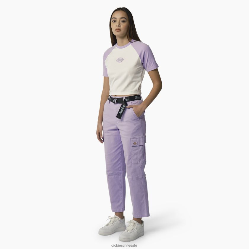 rosa morada (ur2) mujer camiseta sodaville Dickies vestir X4H0F2057
