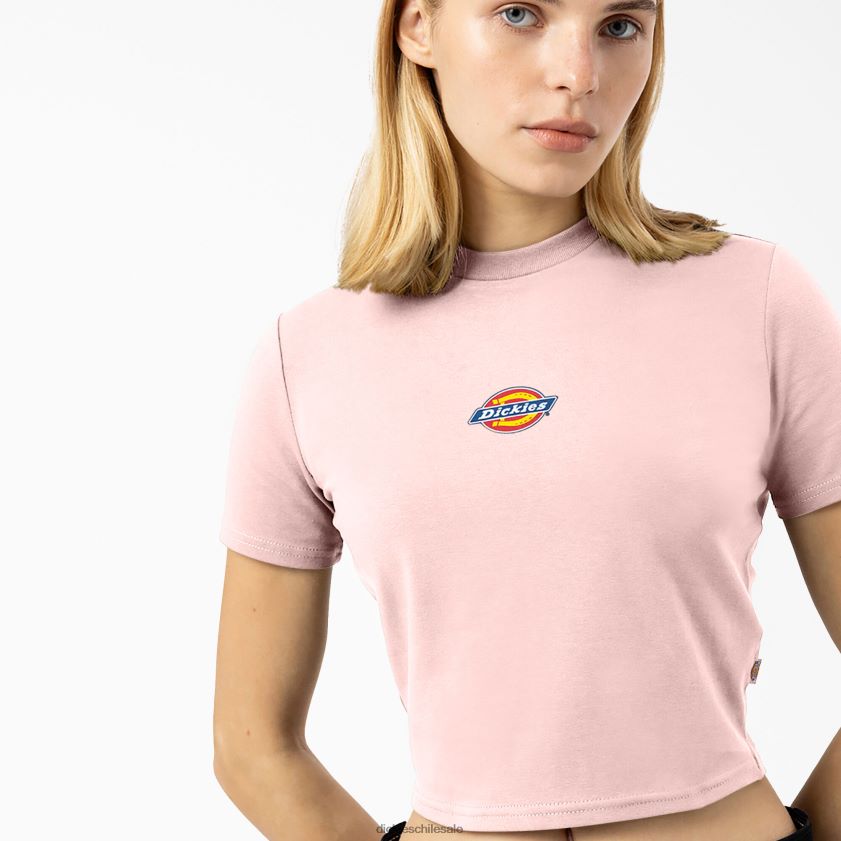 rosa (paquete) mujer camiseta corta con logo Maple Valley Dickies vestir X4H0F2099