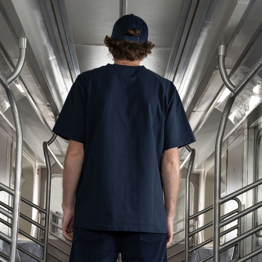 tinta azul marino (ik) hombres jake hayes camiseta gráfica Dickies vestir X4H0F648