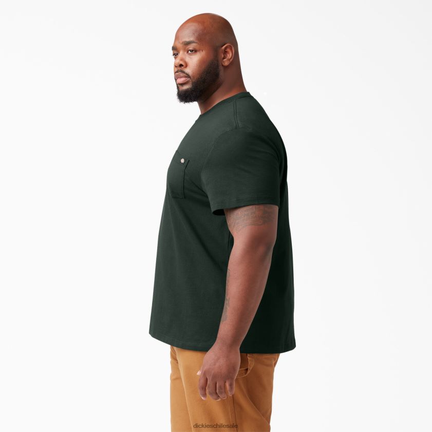 verde cazador (gh) hombres camiseta de manga corta de peso pesado Dickies vestir X4H0F516