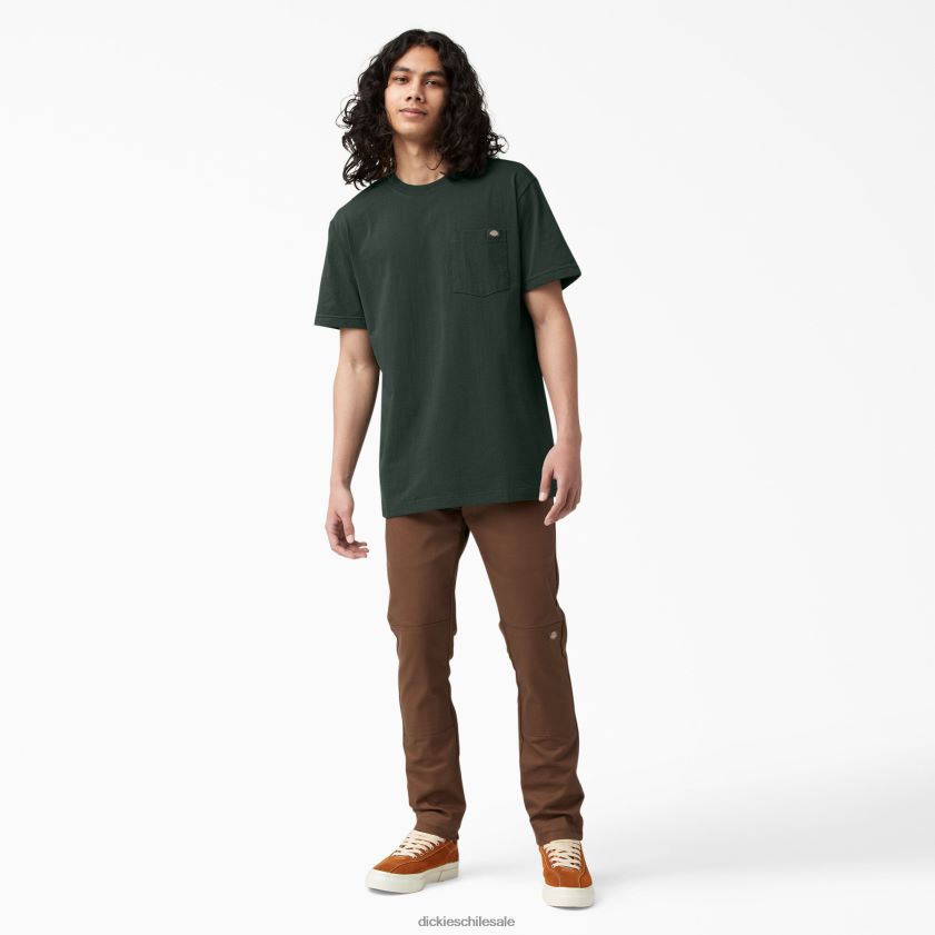verde cazador (gh) hombres camiseta de manga corta de peso pesado Dickies vestir X4H0F516