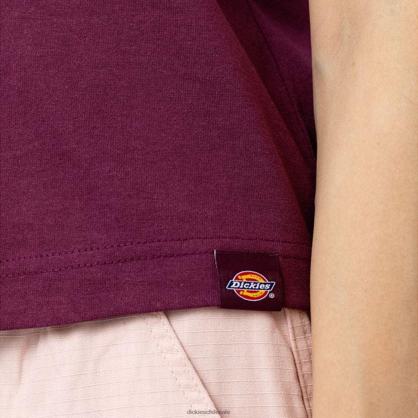 vino de uva (gw9) mujer camiseta corta loretto Dickies vestir X4H0F2178