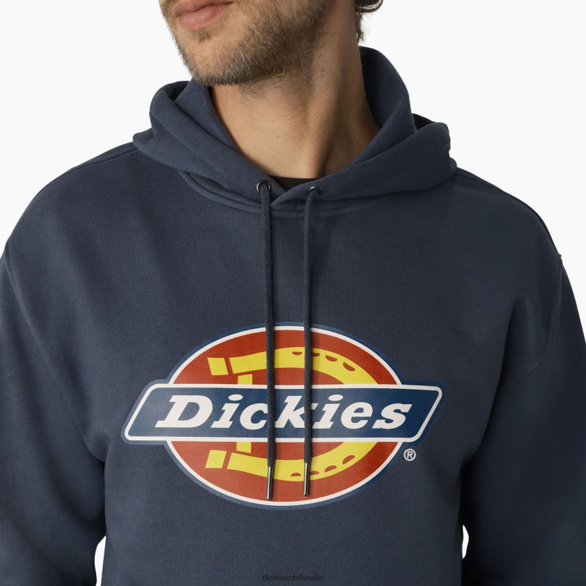 azul de la fuerza aérea (af) hombres sudadera con capucha y logo tricolor repelente al agua Dickies vestir X4H0F1103