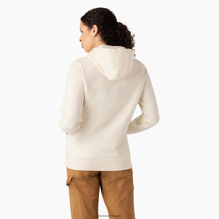 blanco antiguo (aw) mujer jersey pesado con logo Dickies vestir X4H0F2328