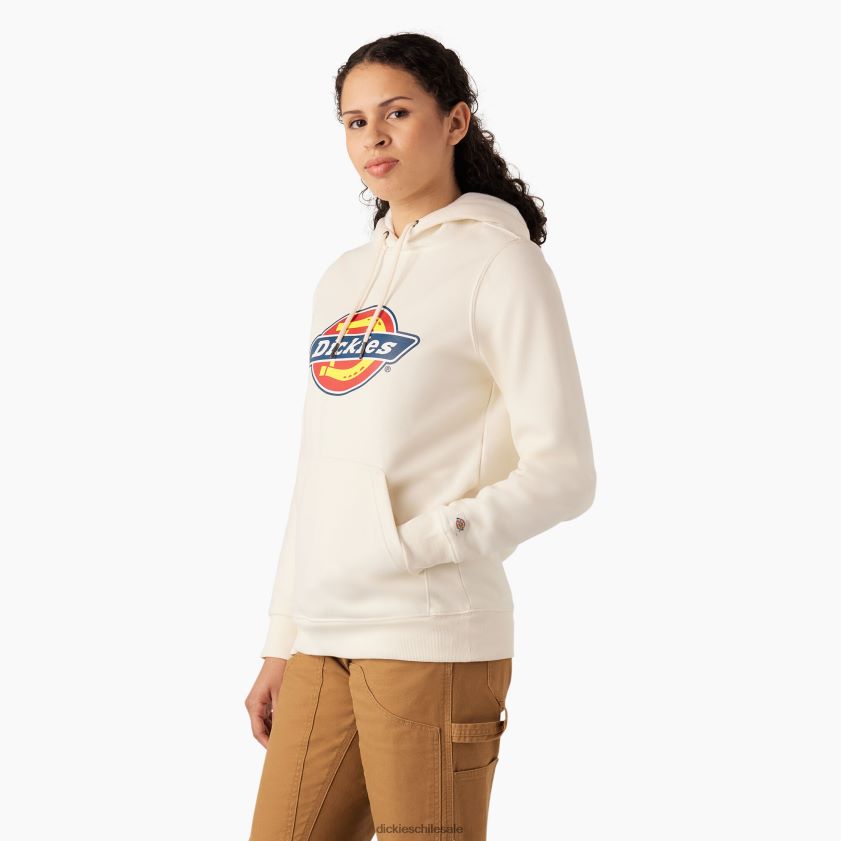 blanco antiguo (aw) mujer jersey pesado con logo Dickies vestir X4H0F2328