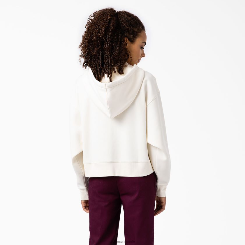 crema (cr9) mujer sudadera con cremallera oakport Dickies vestir X4H0F2317