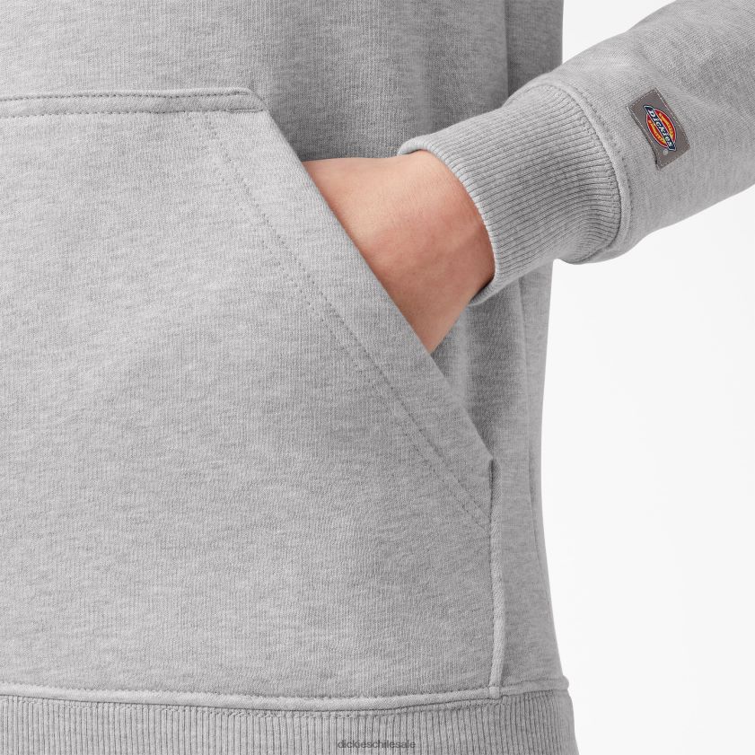 gris jaspeado (hg) mujer jersey pesado con logo Dickies vestir X4H0F2329