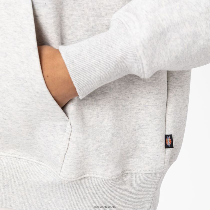 gris jaspeado (hg) mujer sudadera con capucha de corte holgado summerdale Dickies vestir X4H0F2356