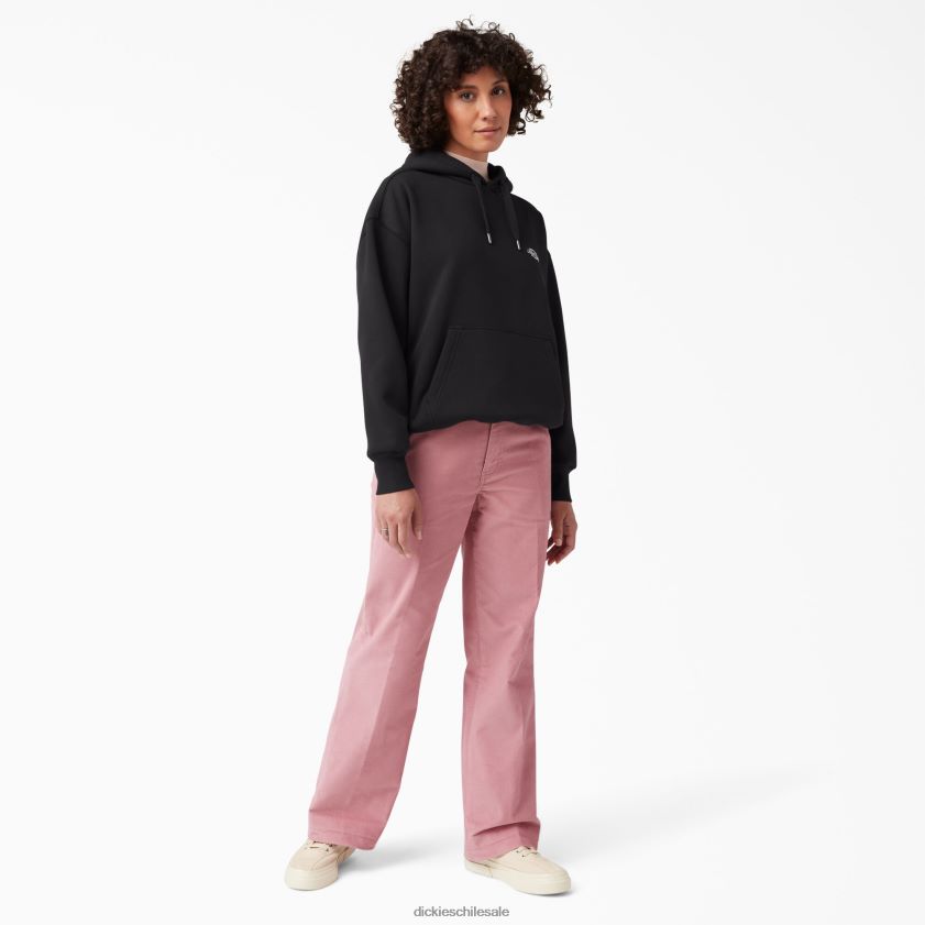 negro (kbk) mujer sudadera con capucha de corte holgado summerdale Dickies vestir X4H0F2357